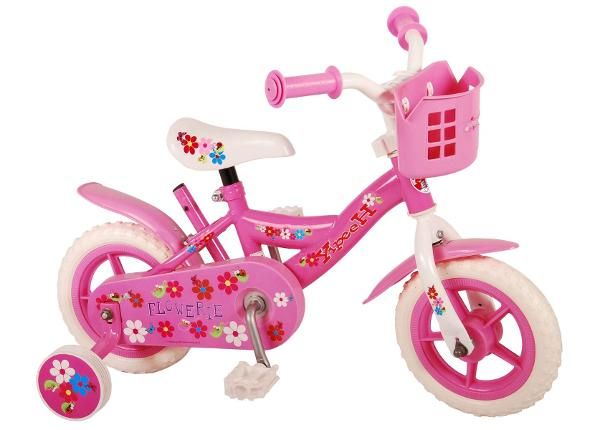 Велосипед для девочек 10 дюймов Volare Flowerie