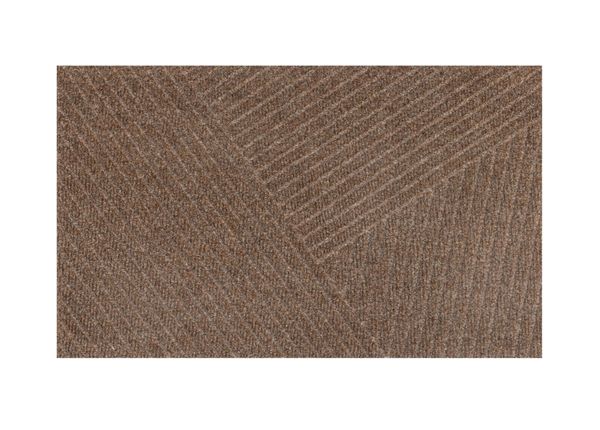 Дверной коврик Dune Stripes taupe 45x75 см