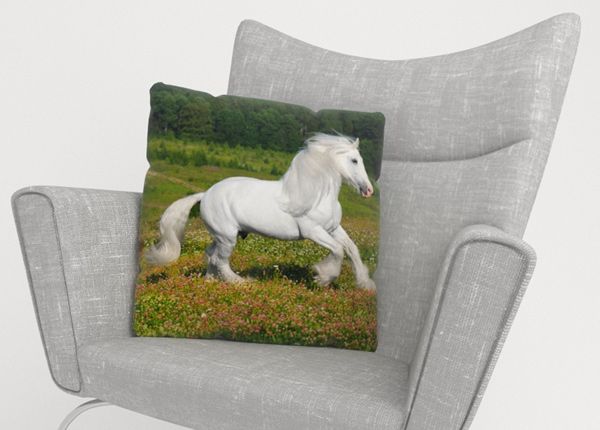 Декоративная наволочка White Horse 40x40 см