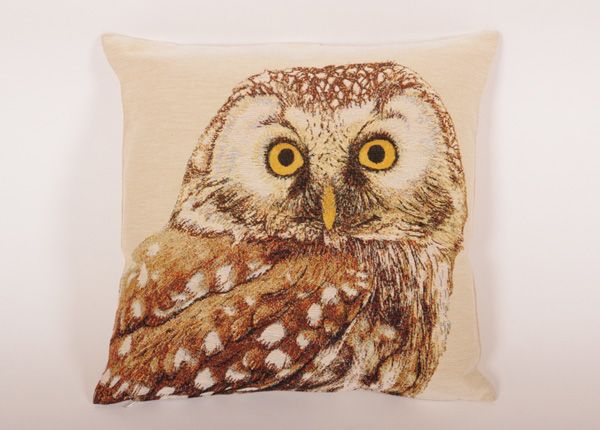 Декоративная подушка из гобелена Owl 45x45 см