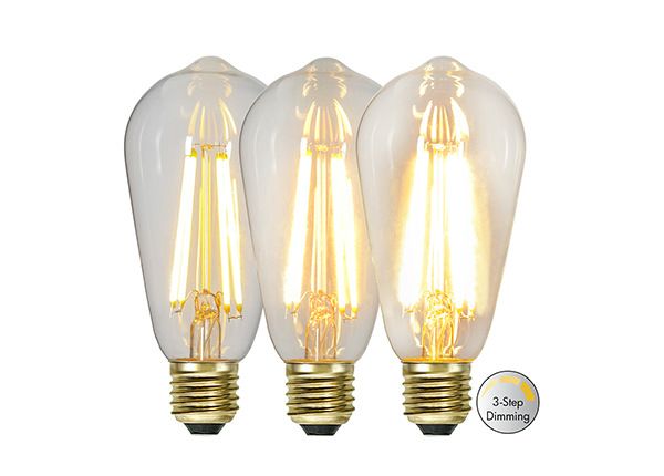 Декоративная LED лампочка E27 6,5 Вт