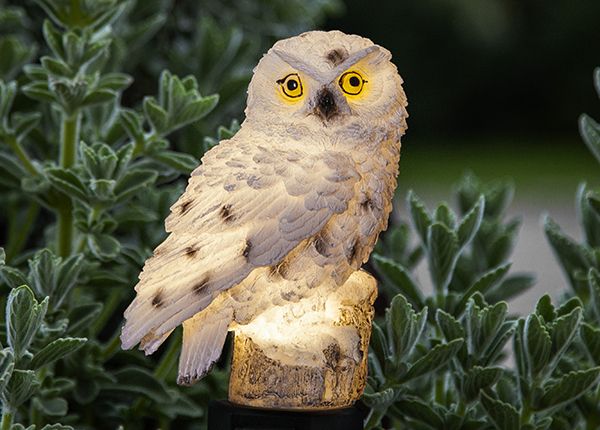 Декорация с солнечной панелью Owl