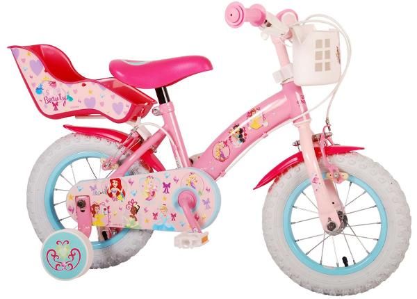 Детский велосипед с 12-дюймовыми ручными тормозами Disney Princess 2