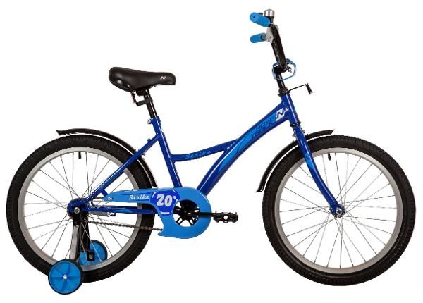 Детский велосипед 20" STRIKE Novatrack синий