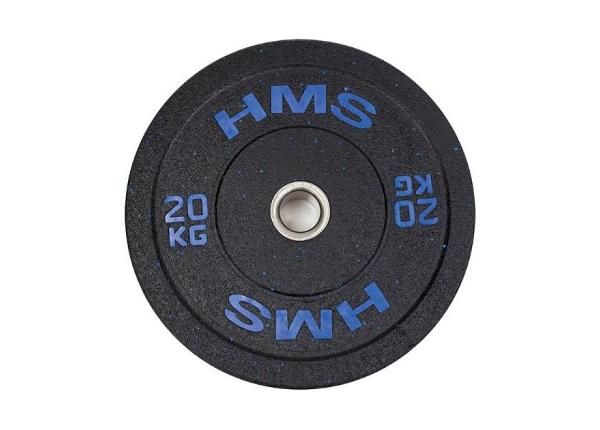 Диск olympic HMS синий BUMPER 20 кг HTBR20