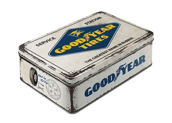 Жестяная коробка 3D Goodyear logo