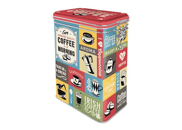 Жестяная коробка Coffee Collage 1,3 L