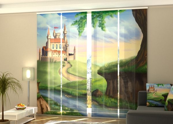 Затемняющая панельная штора Castle for a Princess 1 240x240 см