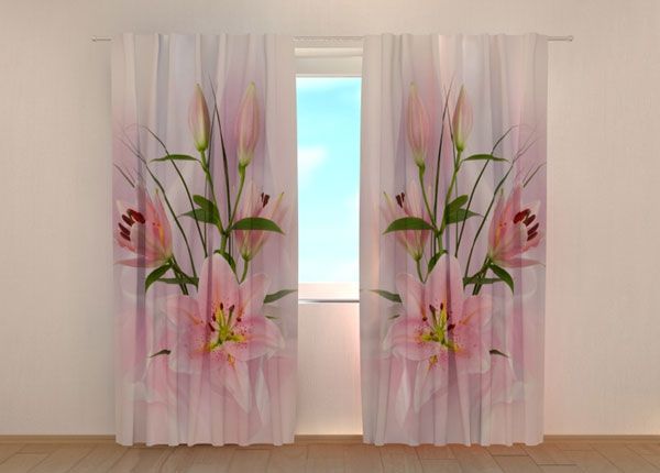 Затемняющая штора Princess Lilies 240x220 cm