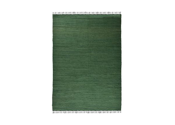 Ковер Happy Cotton Uni 40x60 см, темно-зеленый