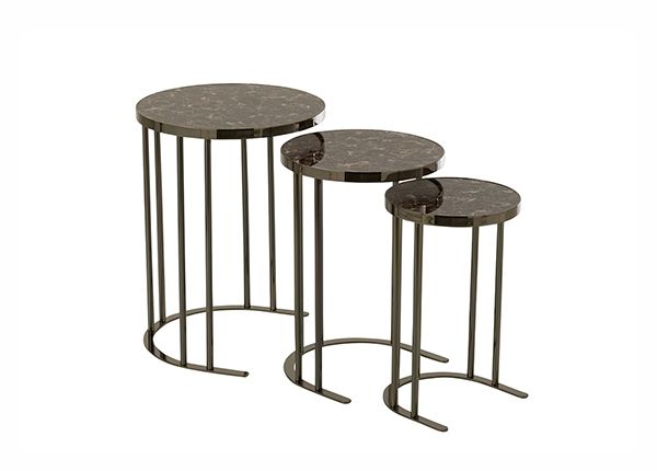 Комплект столиков Trio, 3 шт