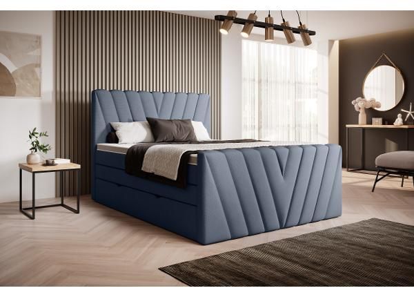 Континентальная кровать с ящиком 160x200 cm