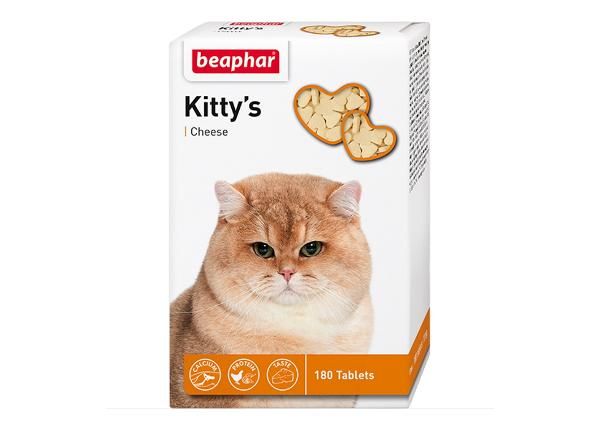 Кормовая добавка Beaphar Kittys Cheese Heart N180
