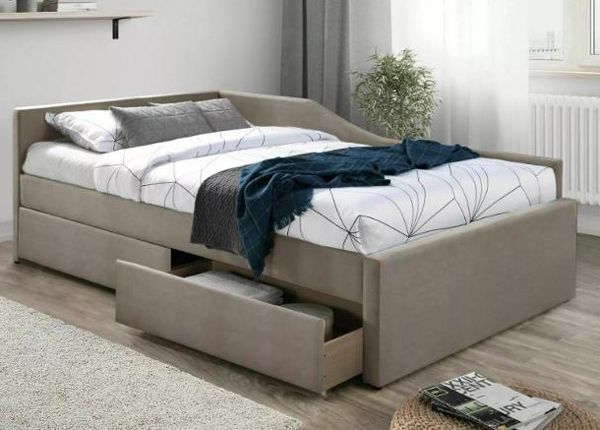 Кровать с ящиками 120x200 cm