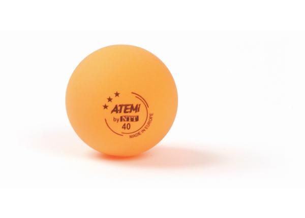 Мячи для настольного тенниса Atemi orange 3