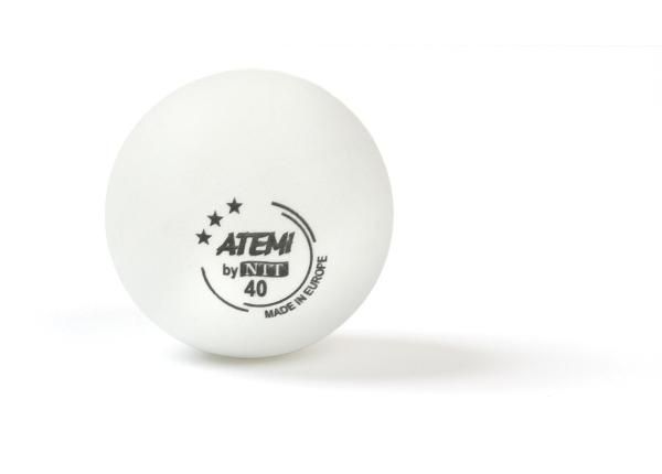 Мячи для настольного тенниса Atemi White 3