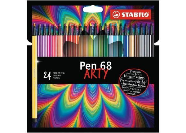 Набор капиллярных ручек Stabilo pen 68 24 цвета