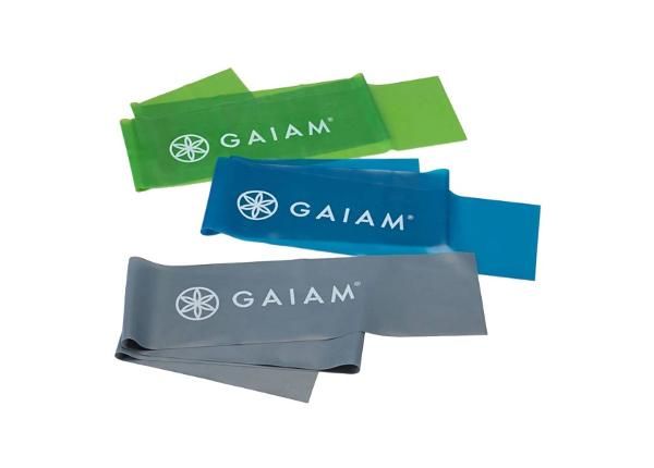 Набор резинок для тренировок 3 шт Gaiam