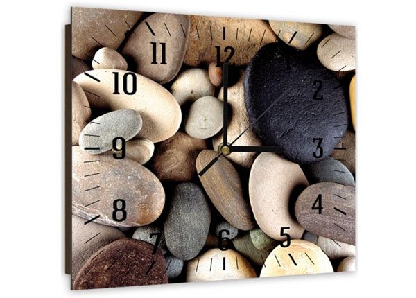 Настенные часы с изображением Stone composition
