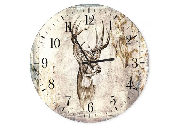 Настенные часы с картиной Deer 4