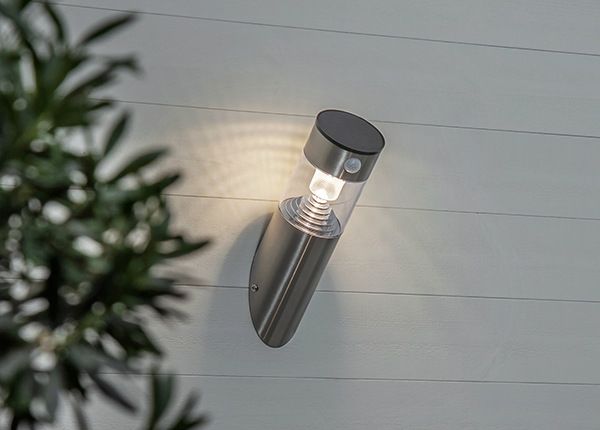 Настенный светильник Marbella с датчиком движения и солнечной панелью
