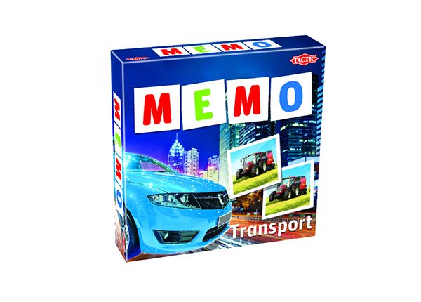 Настольная игра Memo "Транспортные средства"