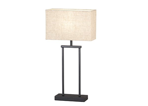 Настольная лампа Ann 52 cm, песочный/чёрный