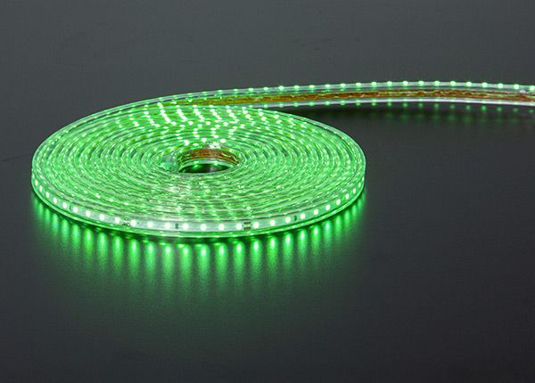 Осветительный кабель Flat 5м, неоновый зеленый