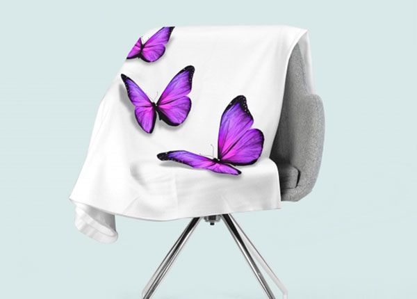 Плед Purple Batterfly 150x200 см