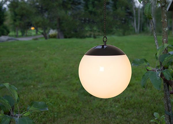 Подвесной светильник Globus с солнечной панелью