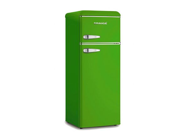 Ретро-холодильник Snaige, зеленый