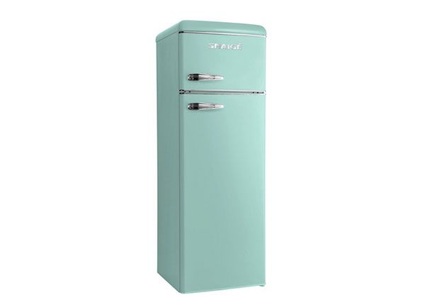 Ретро-холодильник Snaige, светло-синий