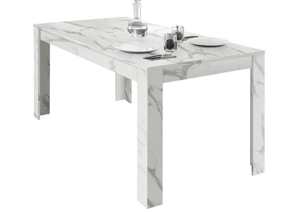 Удлиняющийся обеденный стол Carrara 137-185x90 cm