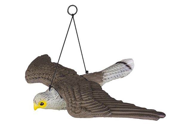 Фигура птицы Летающий ястреб, для сада