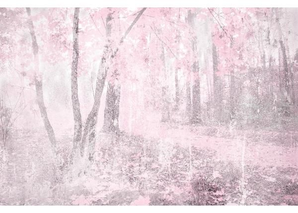 Флизелиновые фотообои Pink Forest Abstract 150x250 см