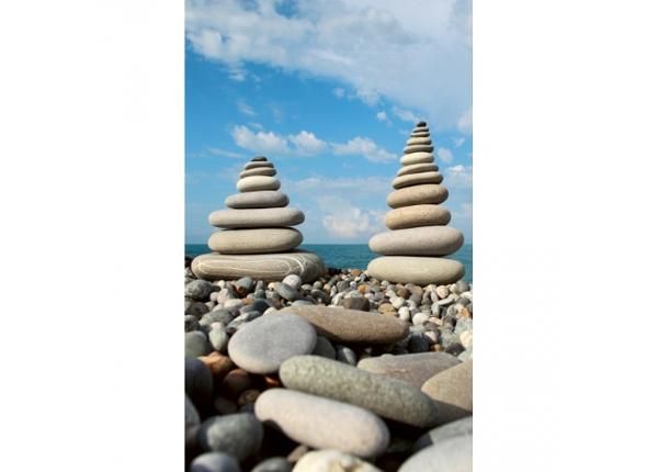 Флизелиновые фотообои Stack of stones 150x250 см