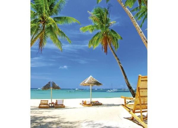 Флизелиновые фотообои Tropical beach 225x250 см