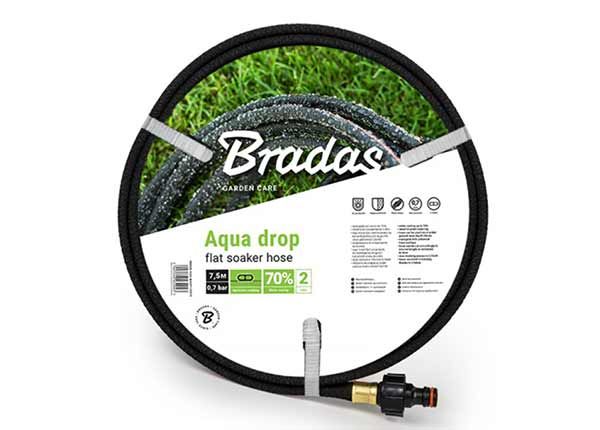 Шланг сочащийся Bradas Aqua-Drop Flat ½ ", 7,5 м