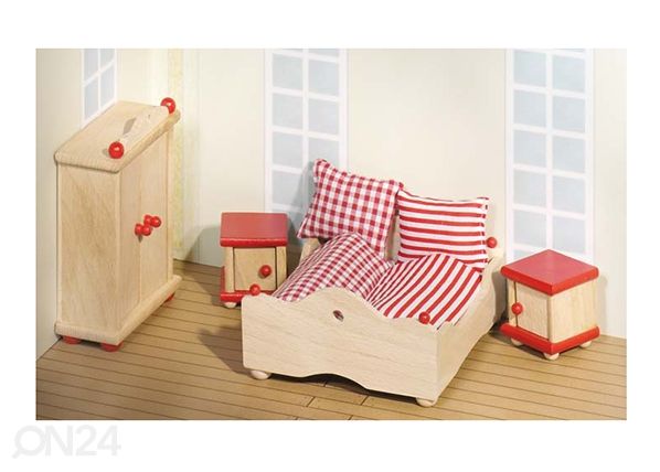 Мебель для кукольного домика - спальня