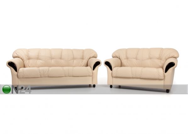 Комплект кожаных диванов Rosa 3+2