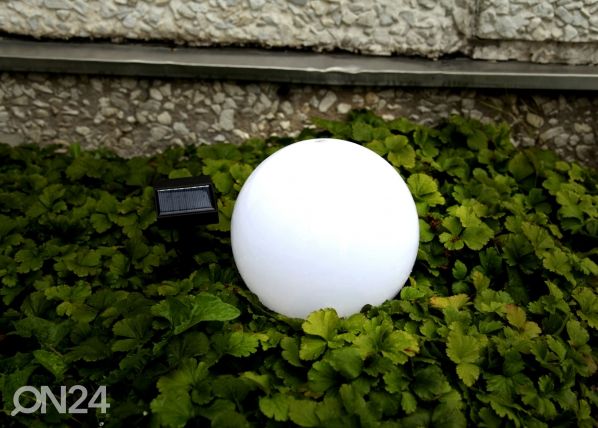 Садовая лампа с солнечной панелью 20 см