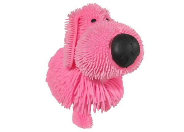 Gerardo's Toys бахромчатая собака с музыкой розовая