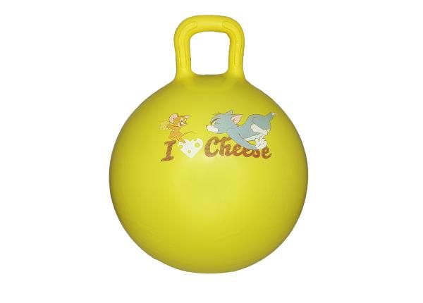 Gerardo's Toys прыгающий мяч Fun Ball Tom & Jerry, жёлтый