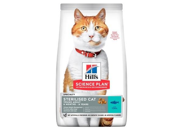 Hill's Science Plan Sterilized Young корм для кошек с тунцом 10 кг