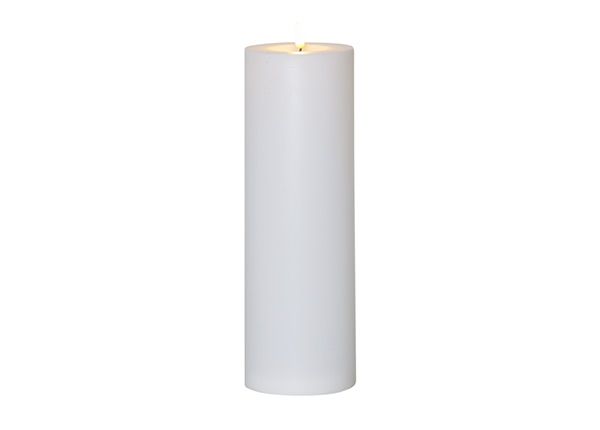 LED свеча Flamme Rak белый h32,5 cm