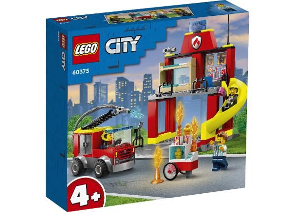 LEGO City Пожарная часть и пожарная машина