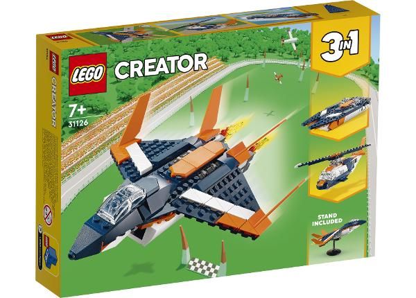 LEGO Creator Сверхзвуковой реактивный самолет
