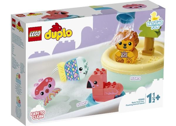 LEGO DUPLO игрушка для ванны Плавающий остров животных