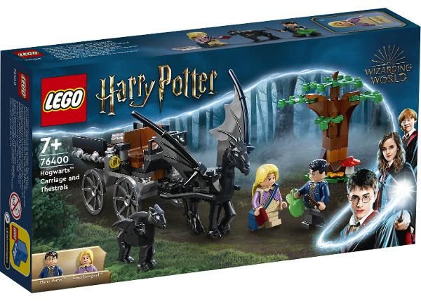 LEGO Harry Potter картеа Хогвартса и фестралы