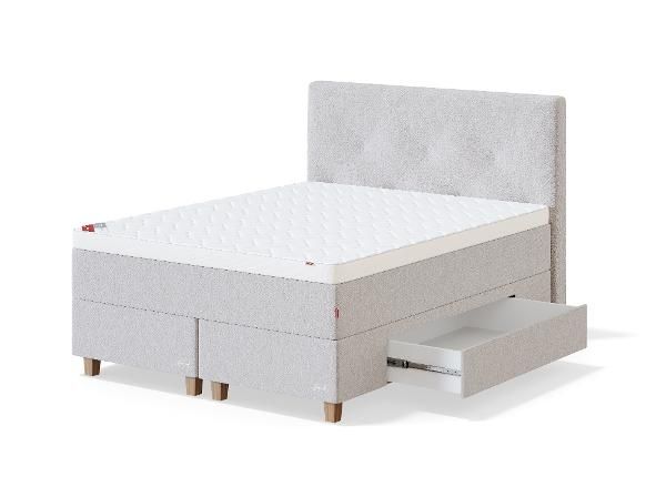 Sleepwell континентальная кровать с ящиками BLACK CONTINENTAL 180x200 cm